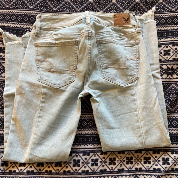 American Eagle Color Split Jeans - Picture 3 of 3